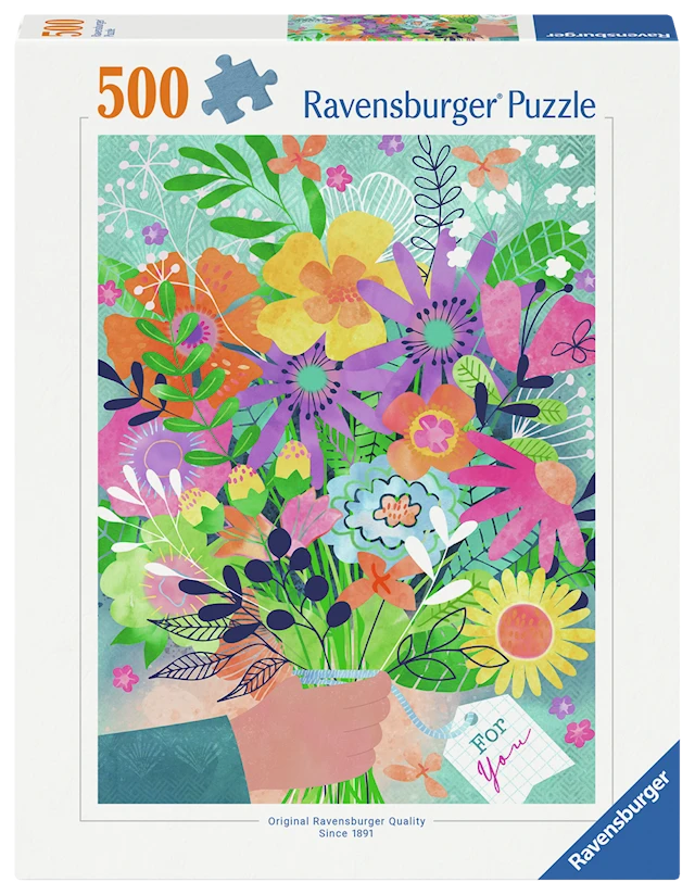 Flowers for you Pussel 500 Bitar, Ravensburger