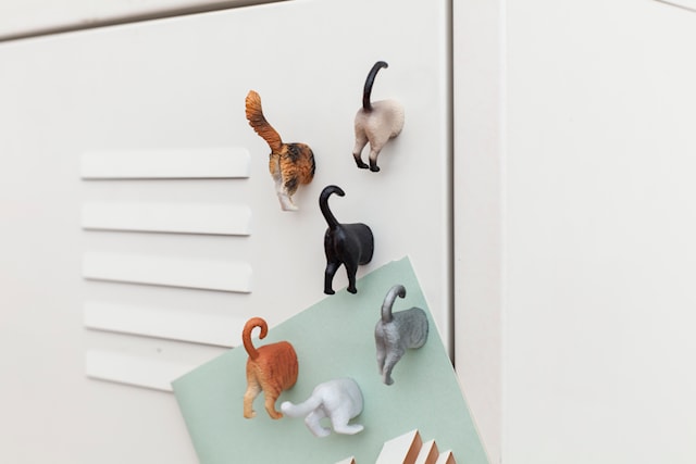 Produktbilde 2 for Magneter Cat Butt 6 stk.