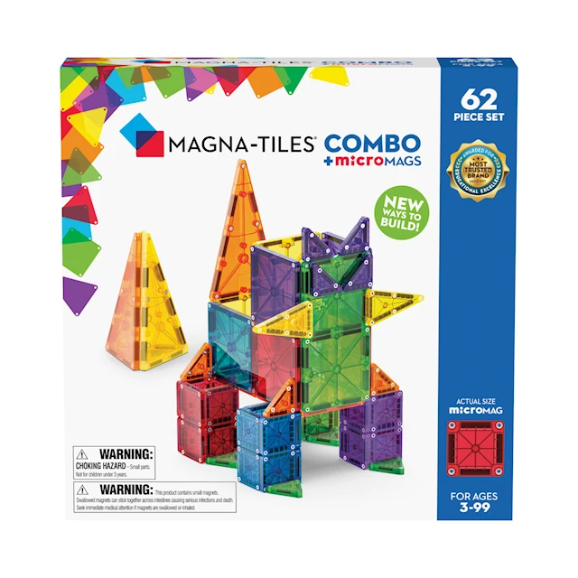 MicroMAGS Combo 62-osaiset Magna-Tiles