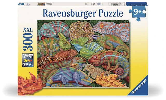 Riveting Reptiles 300p Ravensburger