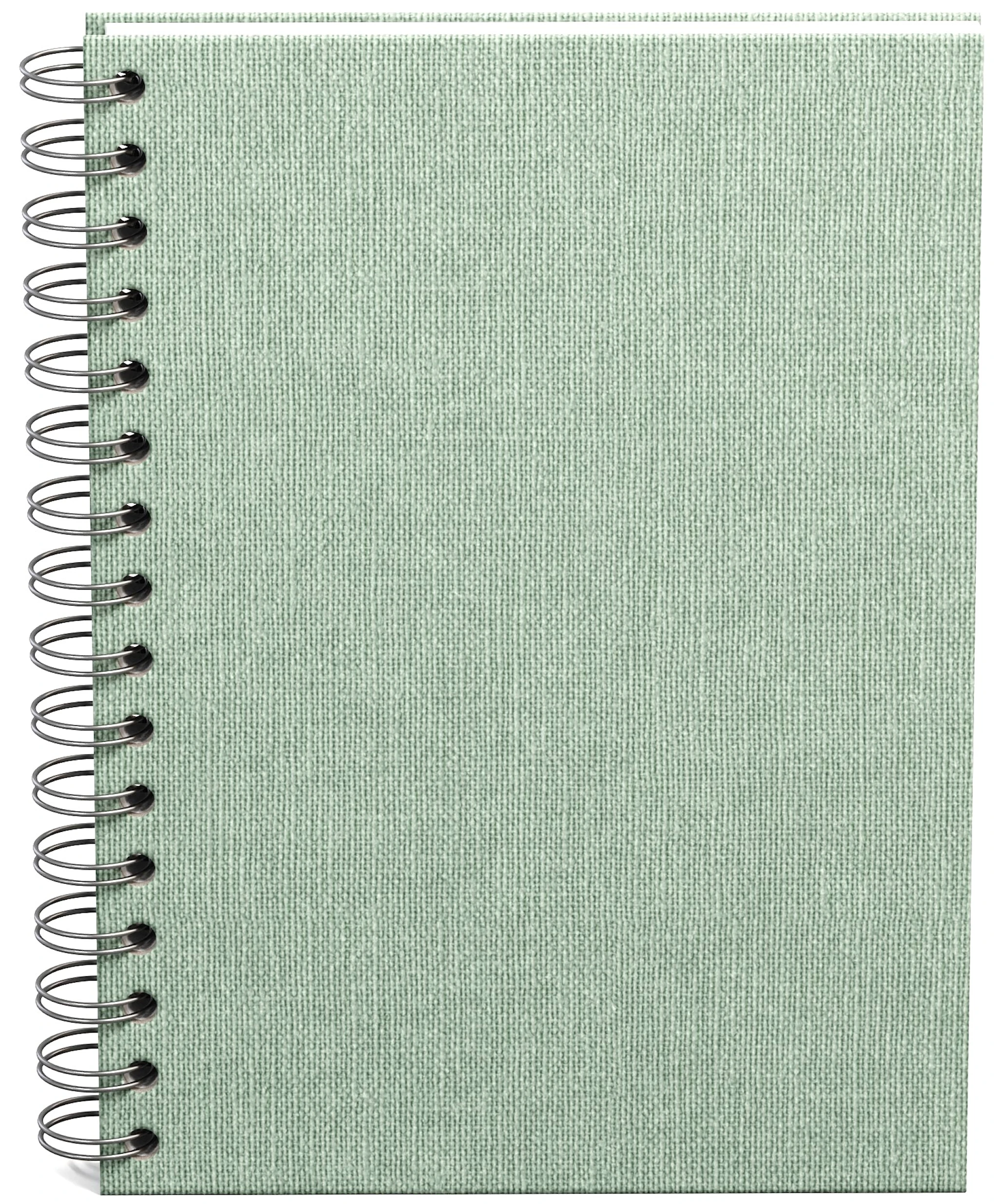 Produktbild för Anteckningsbok A5 Olinjerad Soft Teal 90 Blad Bigso Box of Sweden
