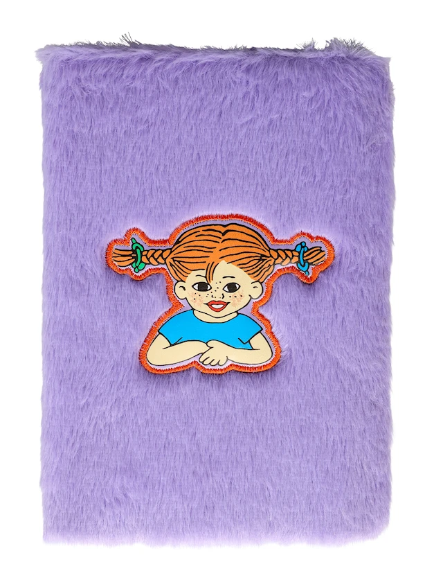 Fluffig Anteckningsbok Pippi Långstrump