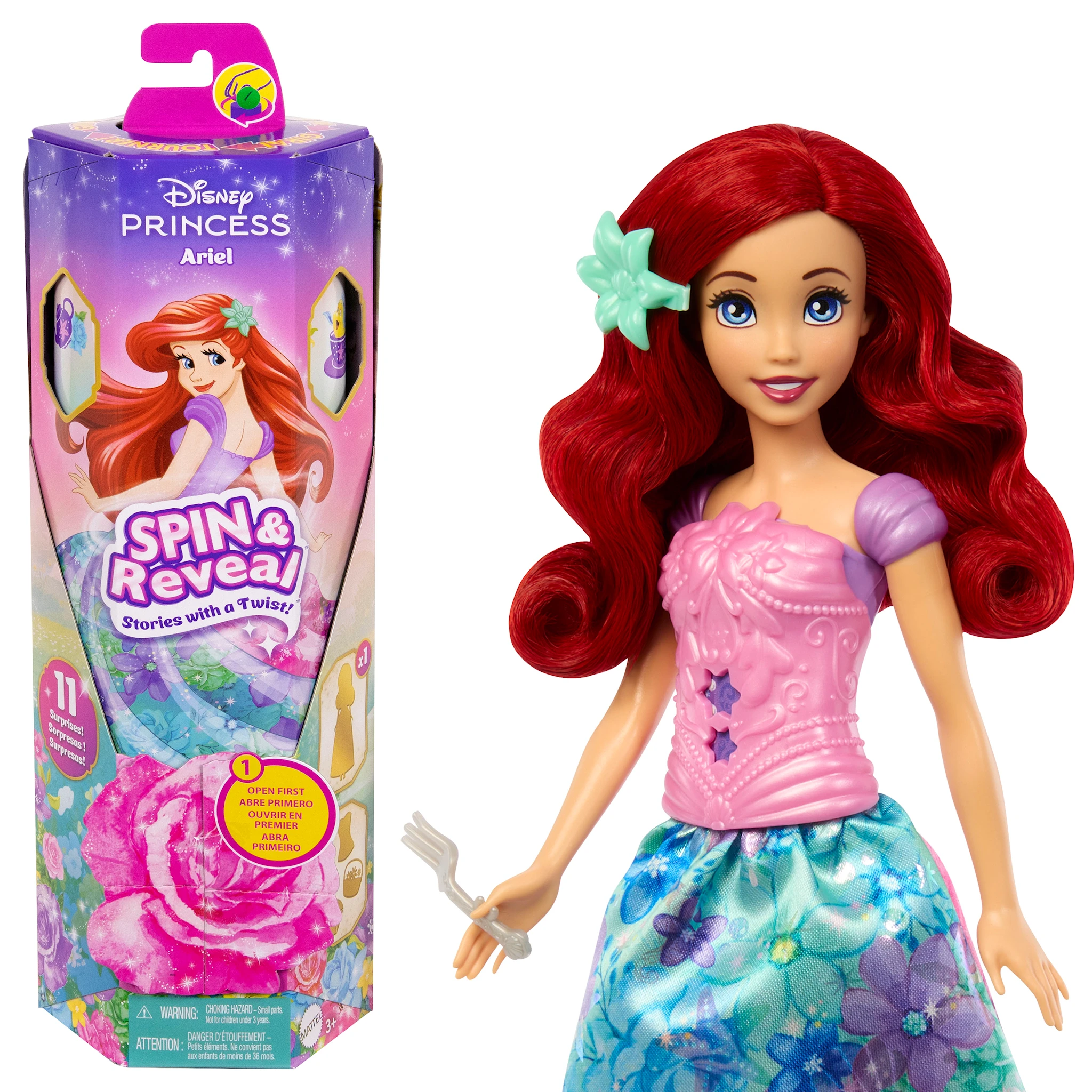 Produktbild för Disney Princess Fashion Reveal Ariel