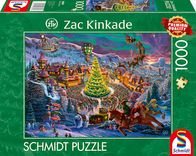 Tuotekuva 1 - Santas´s North Pole Palapeli 1000 Palaa Schmidt