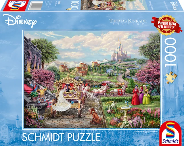 Palapelit Disney Cinderella Happily Ever After 1000 palaa, Schmidt
