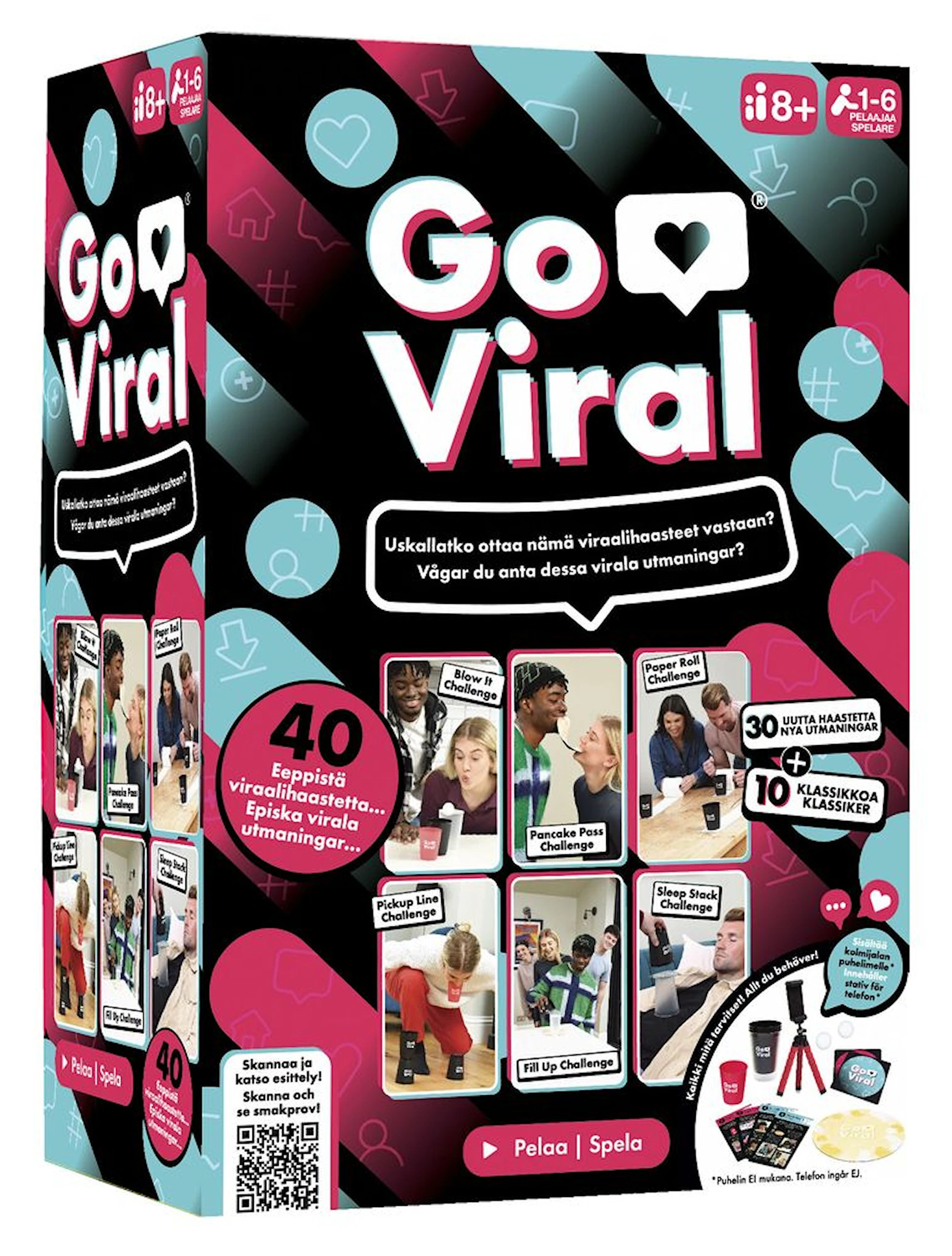 Produktbilde for Go Viral Partyspill (SE/FI)