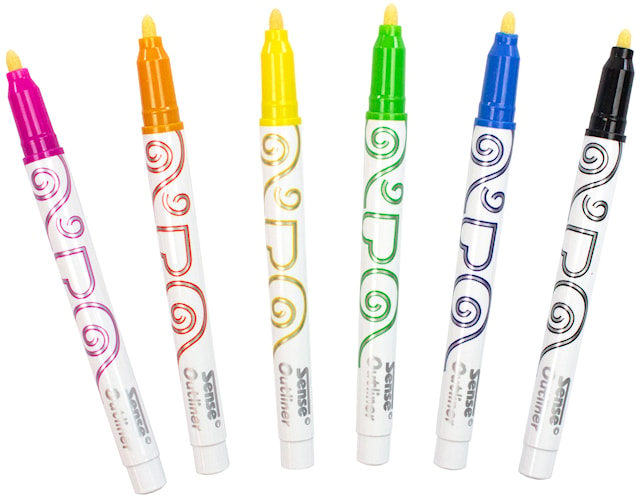 Produktbild 2 för Outliner Metallicpenna 6-p, Sense