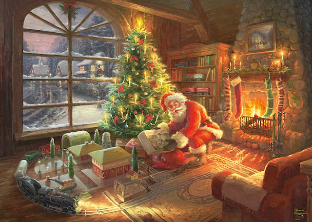 Tuotekuva 2 - lSanta Claus Is Here! Limited Edition Palapeli 1000 Palaa Schmidt