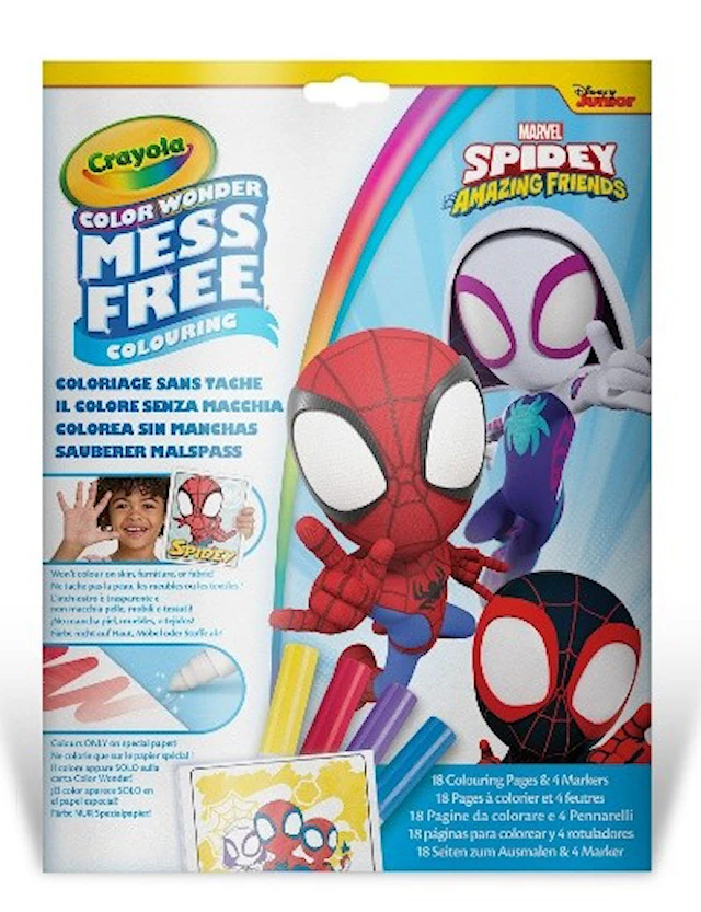 Color Wonder Spidey Marvel Crayola
