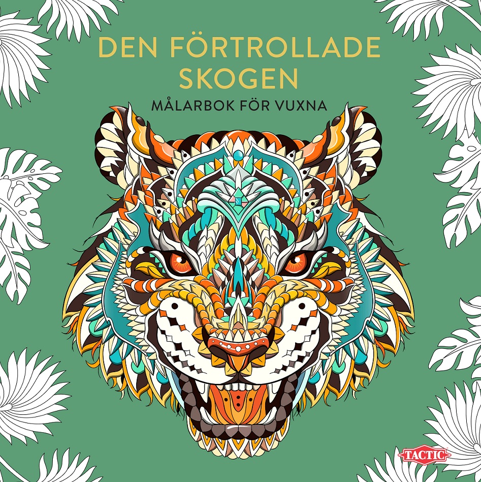 Målarbok för vuxna - Den Förtrollade Skogen