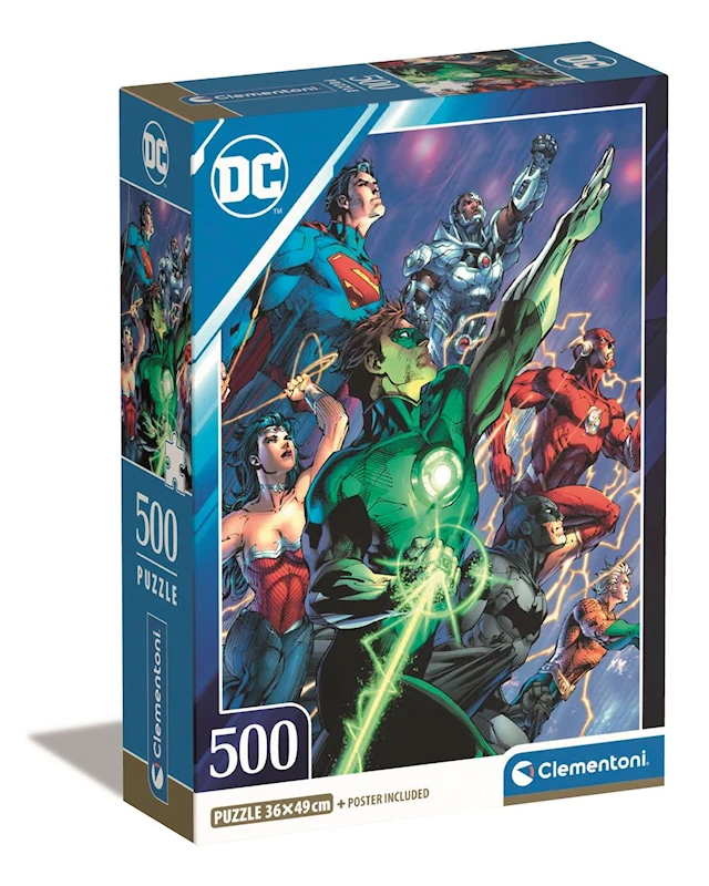 Palapelit 500 palaa High Quality Collection DC Comics 2, Clementoni