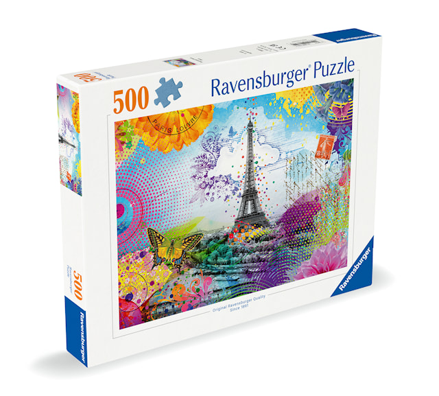 Tuotekuva 5 - Pussel Postcard from Paris 500 bitar, Ravensburger