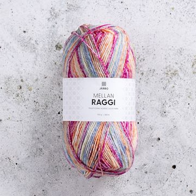 Mellanraggi Garn Ullmix 100 g Route 66 (28463) Järbo