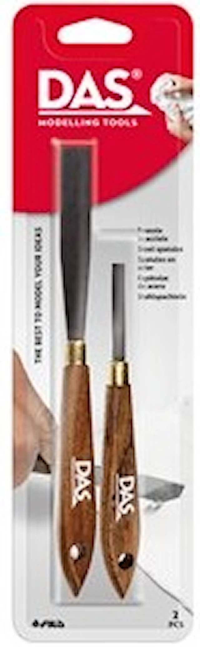 Steel Spatulas 2 pcs BL DAS