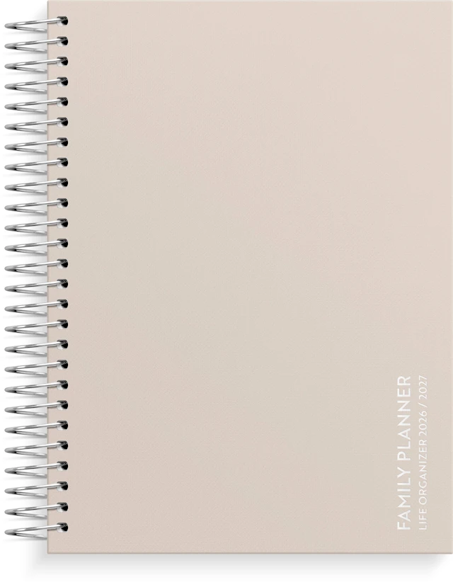 Kalender Life Organizer Family A5 26/27 Burde