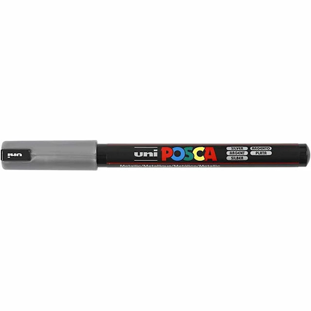 Posca Marker SILVER PC-1MR spets 0,7 mm