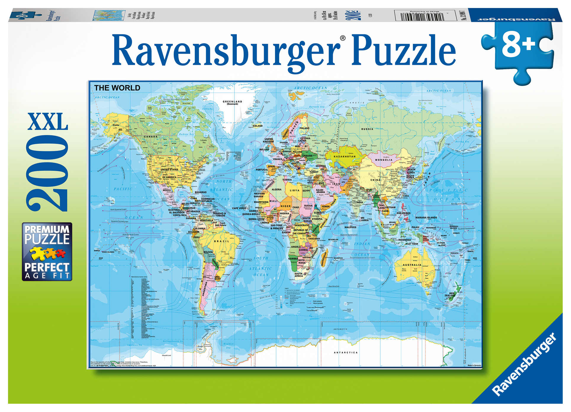 Map of the World 200p Ravensburger