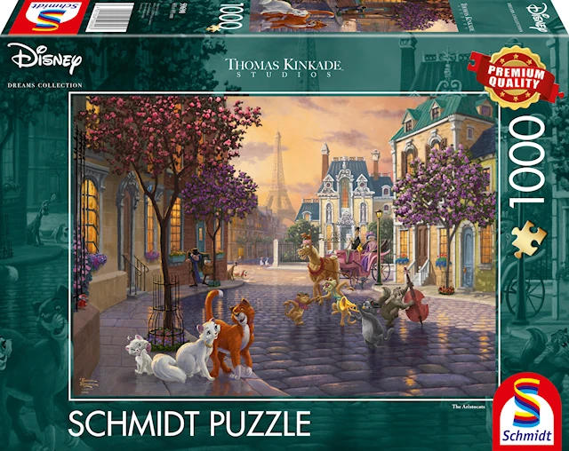 Palapeli Disney Aristokatit 1000 palaa Schmidt