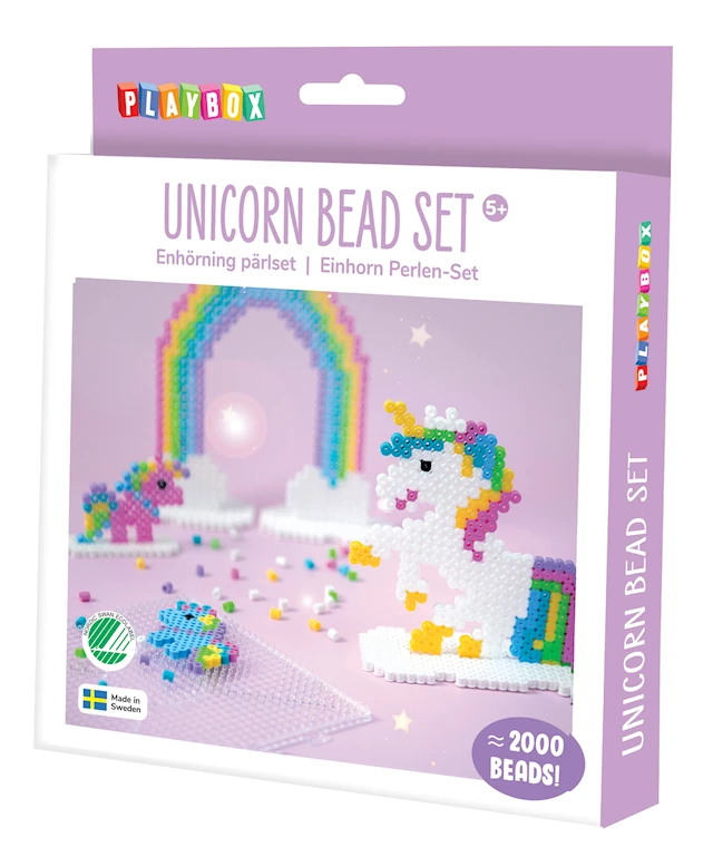 Pärlset Enhörning Playbox