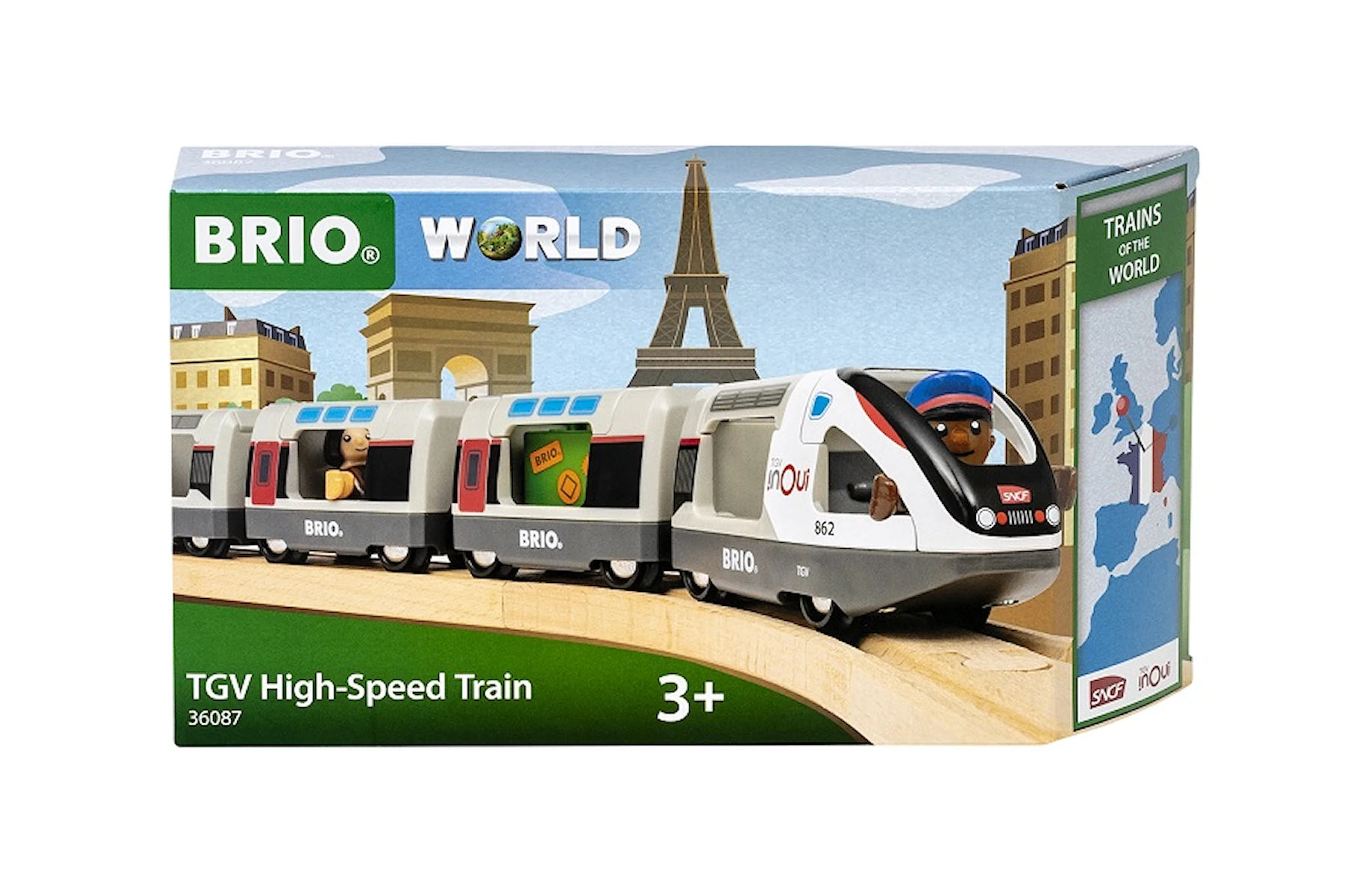 Tuotekuva ille Maailman Junat TGV-suurnopeusjuna (36087) BRIO