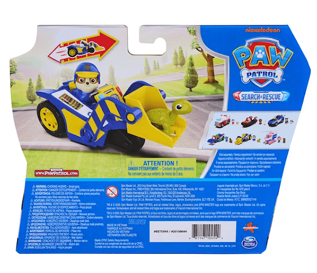 Produktbild 3 för Paw Patrol Search & Rescue Fordon med Figur Rubble