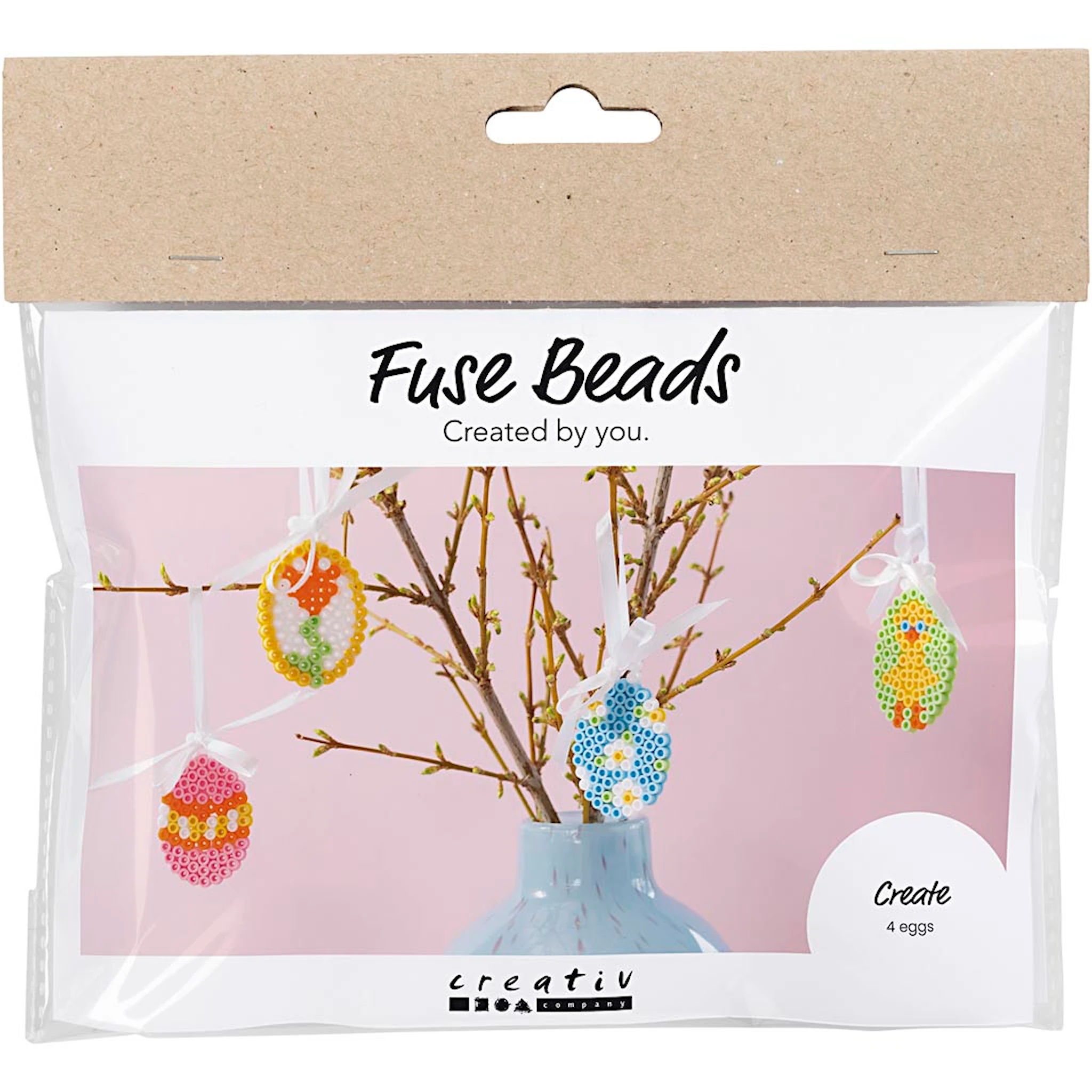 Produktbild för DIY Kit Påskägg Hängdekorationer Creativ Company