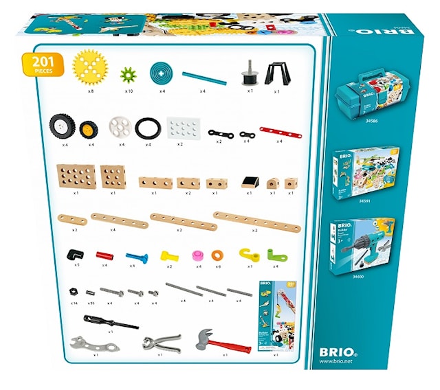 Produktbilde 2 for Brio Builder Byggesett Aktivitetssett (34604)