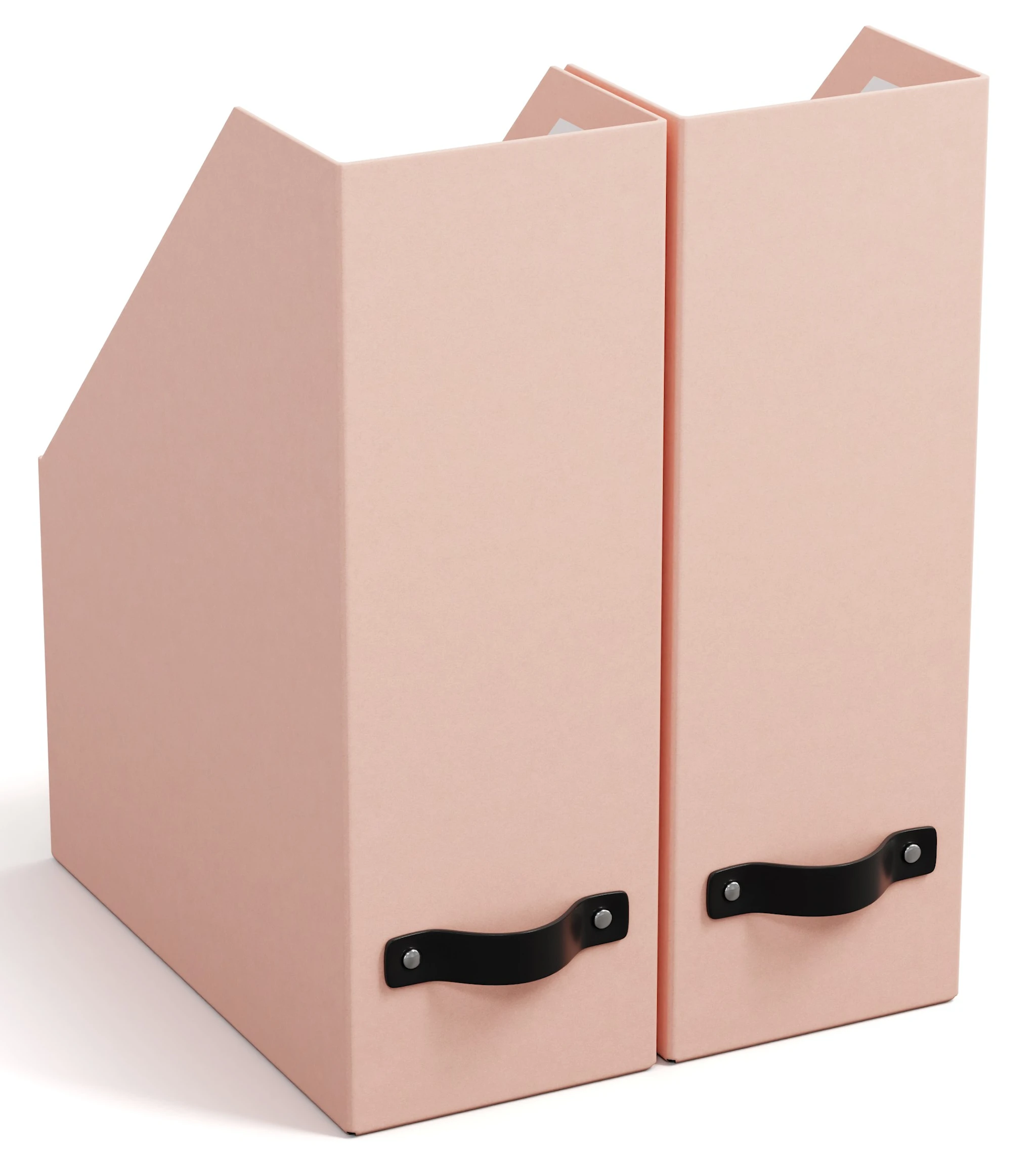 Produktbild för Tidsskriftssamlare William Dusty Pink 2-pack Bigso