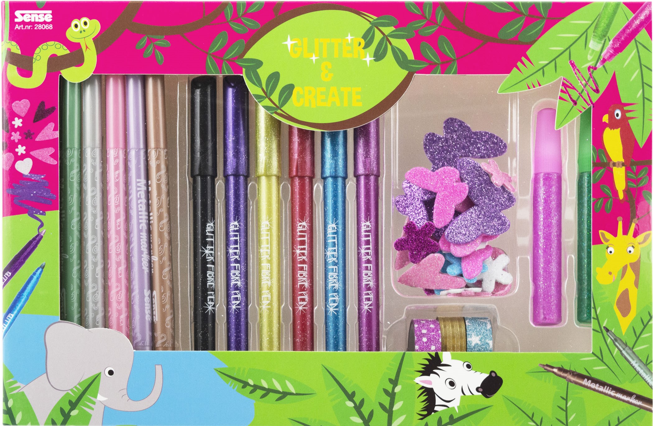 Glitterset 'Glitter & Create', Sense