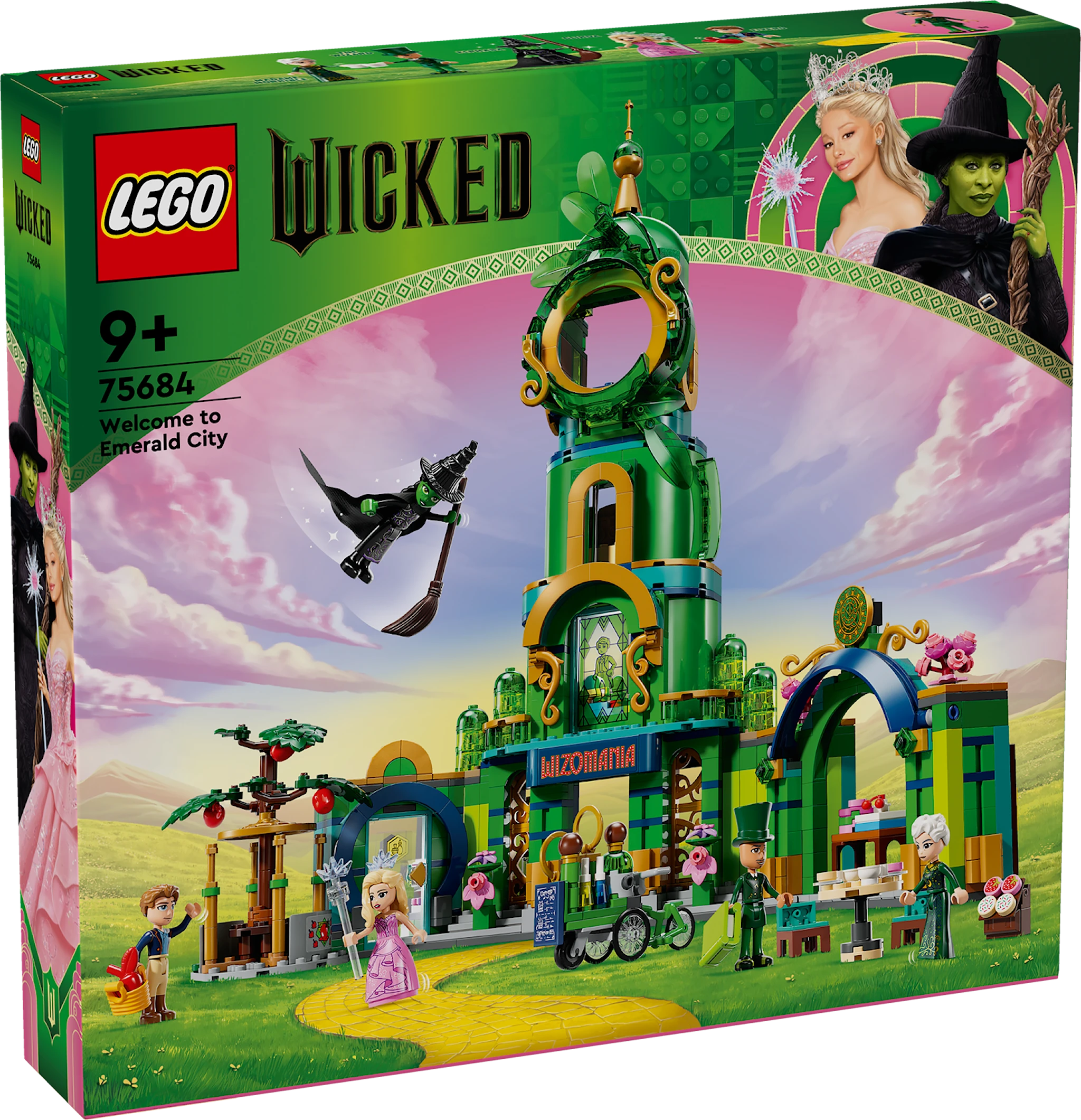 Produktbild för Välkommen till Emerald City LEGO® Wicked (75684)