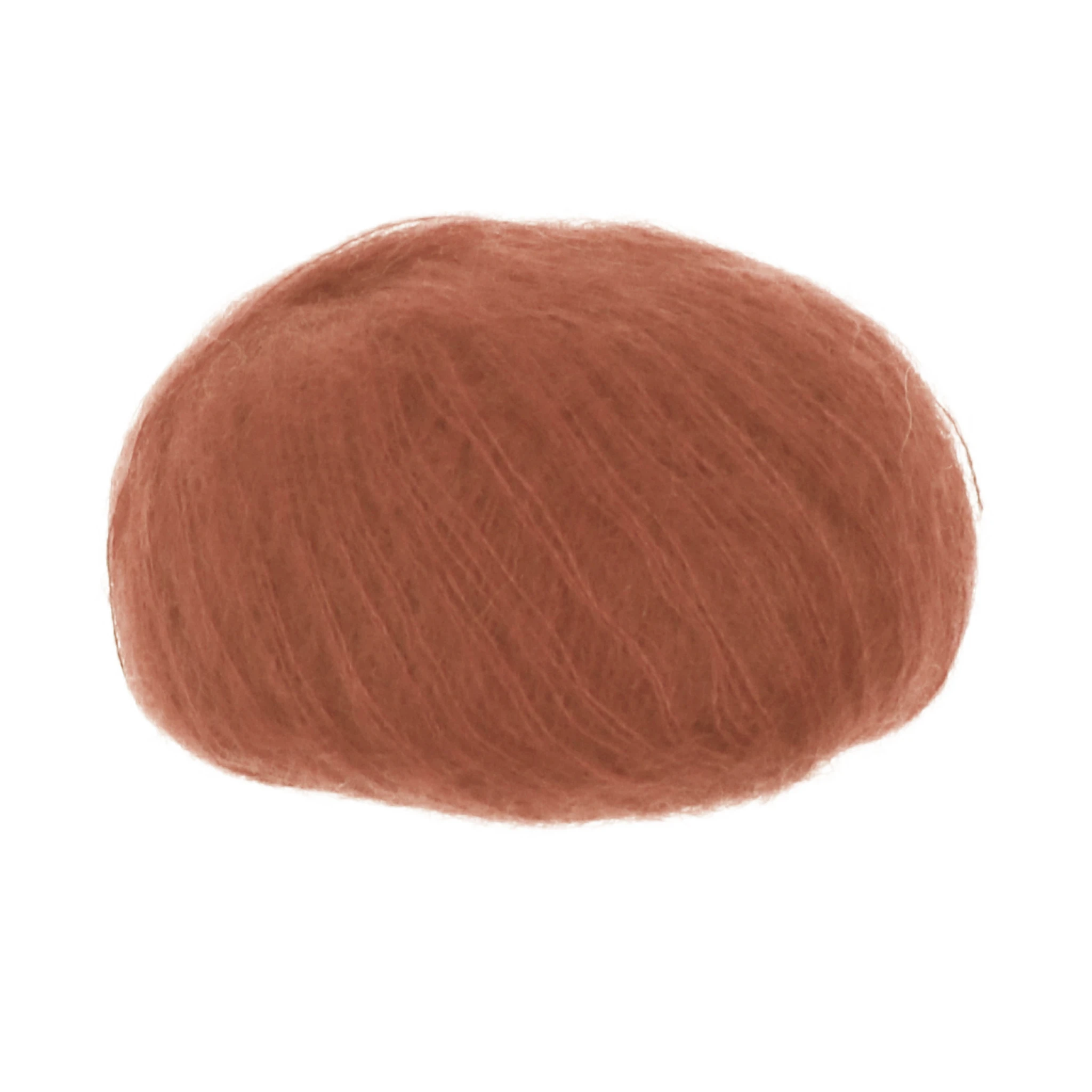 Produktbild för Silk Mohair 25 g Mattone 30141 Lana Gatto