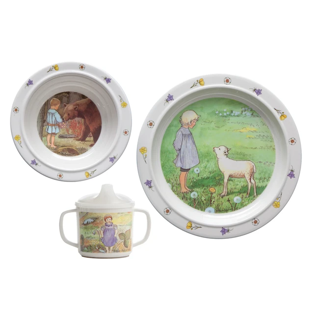 Barnservis Visor, Elsa Beskow, Rätt Start