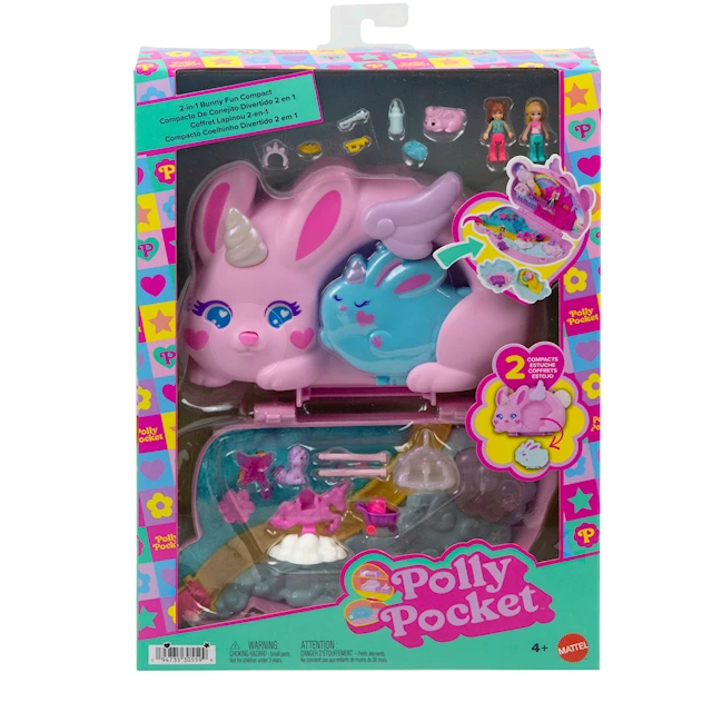Wearable Uni-Bunnies Compact Polly Pocket