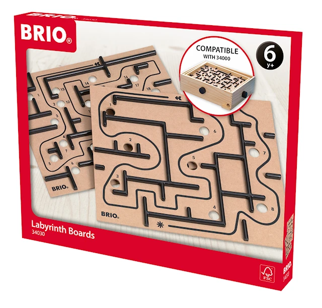 Extra Labyrintplattor 2 st Brio