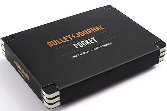 Bullet journal A6 Prickad Black 3-pack Leuchtturm1917