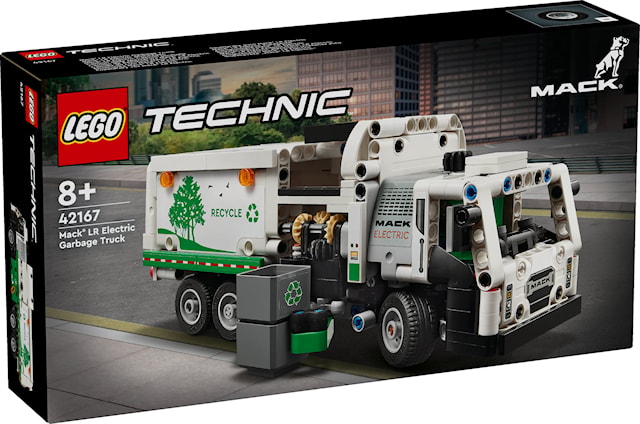Tuotekuva 1 - Mack® LR Electric Jäteauto LEGO® Technic (42167)
