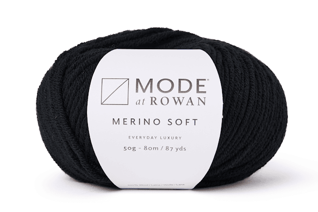 Merino Soft 100% Merinoull 50gr Ink 010 Mode at Rowan