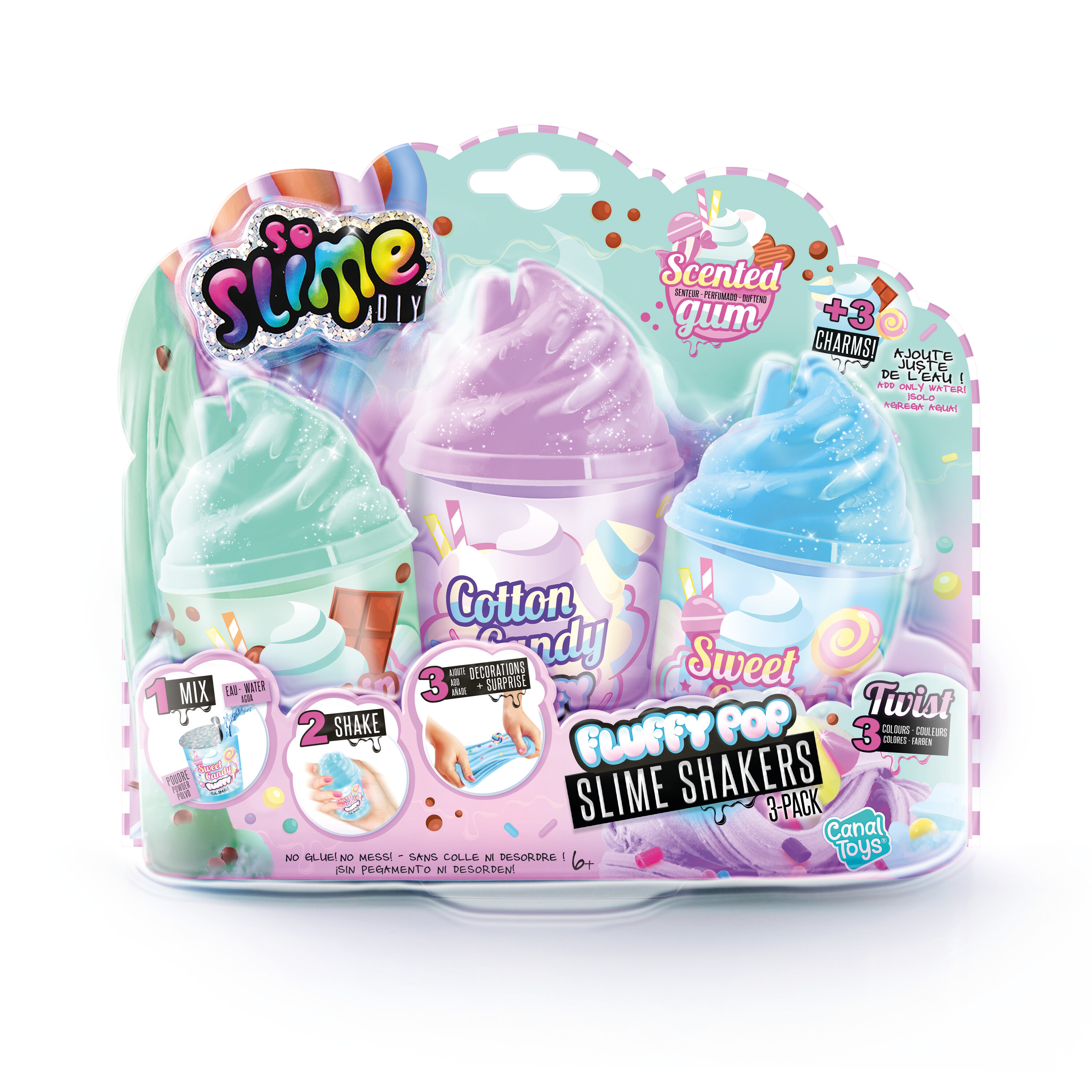 Slime Shaker Fluffy 3 Pack So Slime