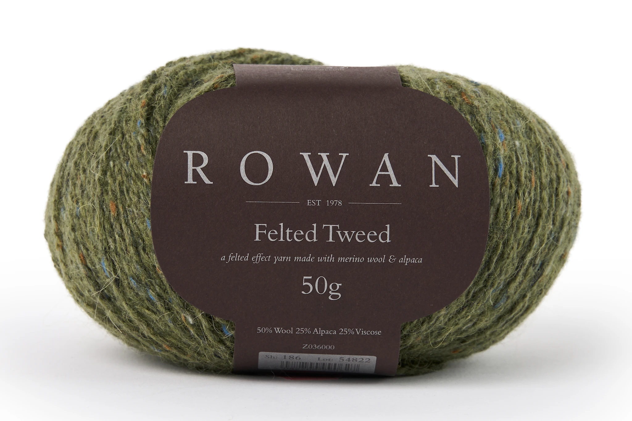 Produktbild för Felted Tweed 50 gr Kahki 228, Rowan