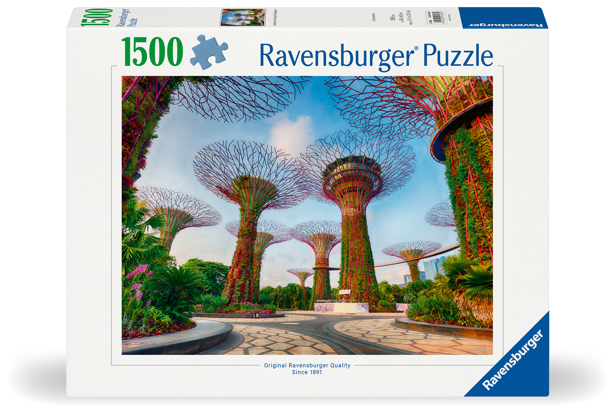 Garden By The Bay At Singapore Palapelit 1500 palaa, Ravensburger