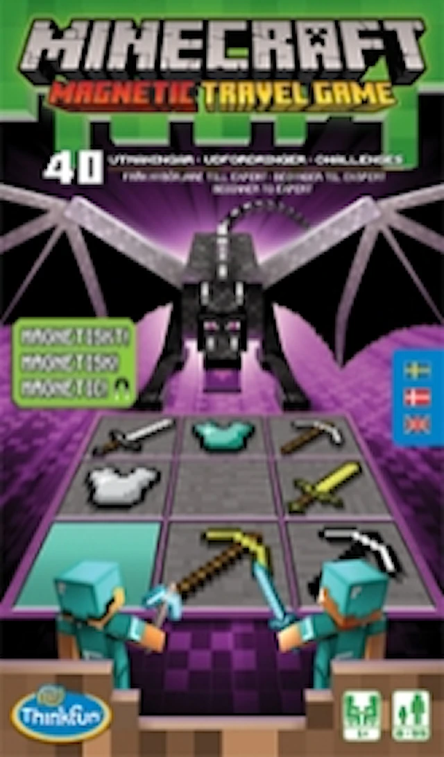 Minecraft Magnetiskt Resespel (SE/EN/DK)