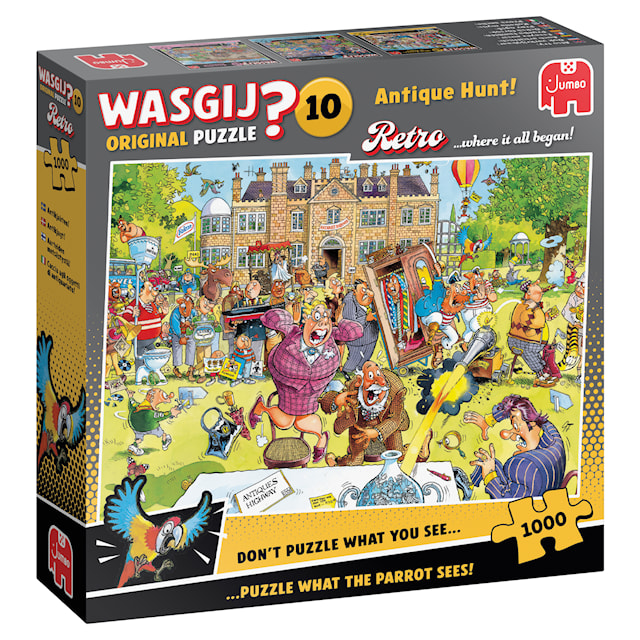 Produktbild 3 för Wasgij Retro Original 10 - Antique Hunt! Pussel 1000 bitar