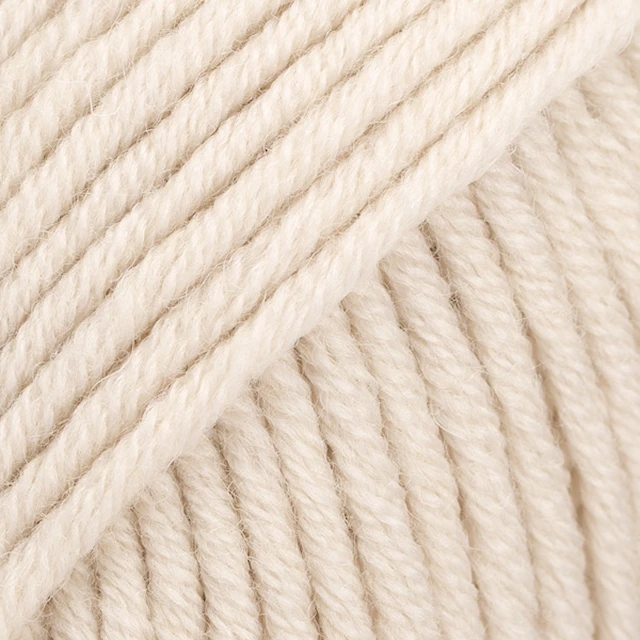 Big Merino Uni Colour Garn Ullgarn 50 g light beige 24 Drops