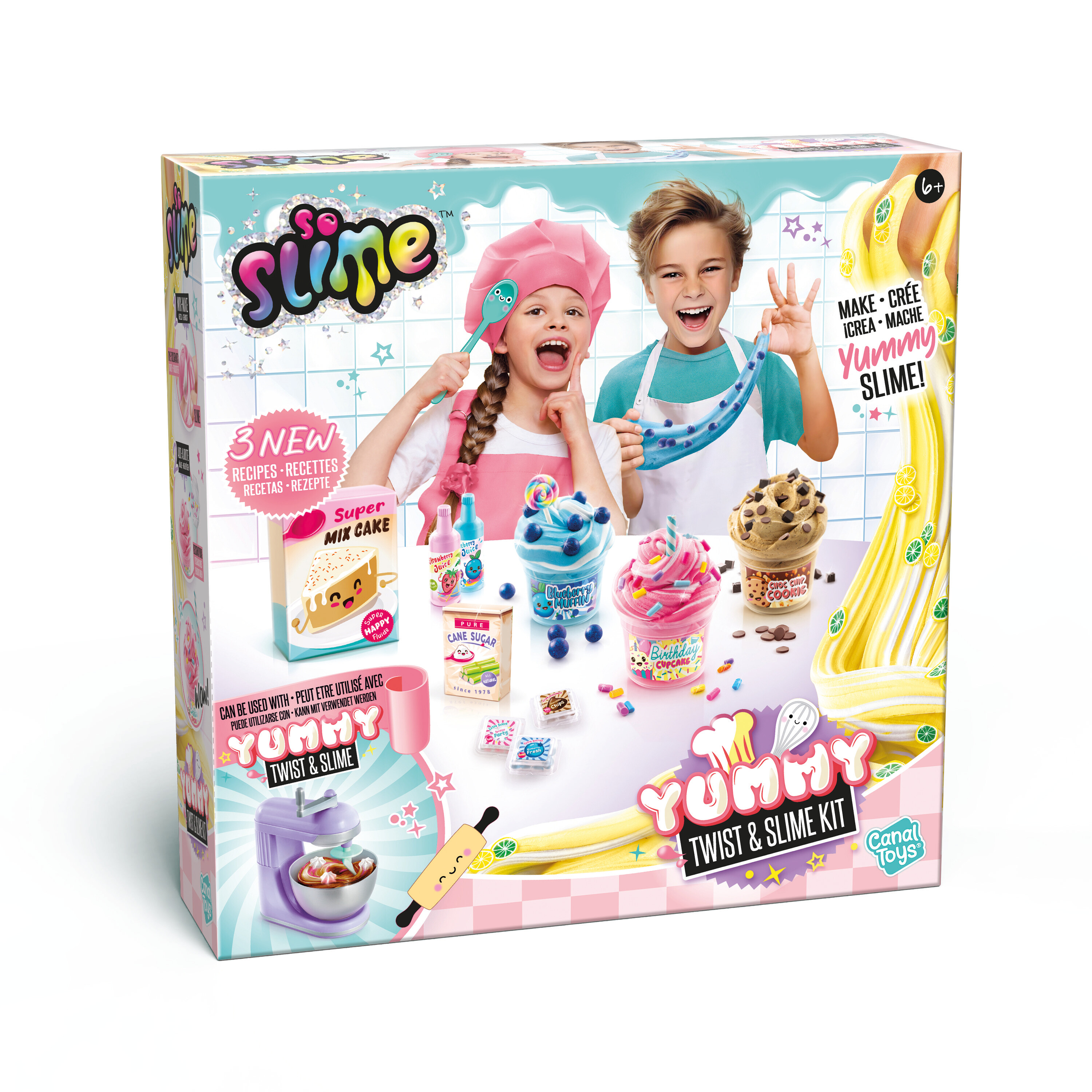 Yummy Twist Och Slime Kit So Slime