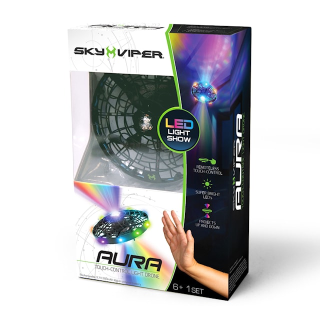 Produktbild 2 för Sky Viper Aura Force Drönare med LED-ljus