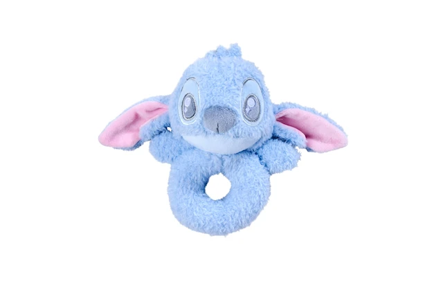 Simba Gosedjur Stitch skallra i mjuk plysch Disney