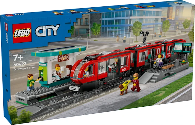 Keskikaupungin pikaratikkapysäkki LEGO® LEGO City (60423)