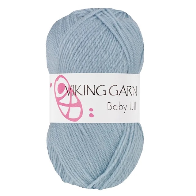Baby Ull 50 g Siniharmaa 322 Viking Garn