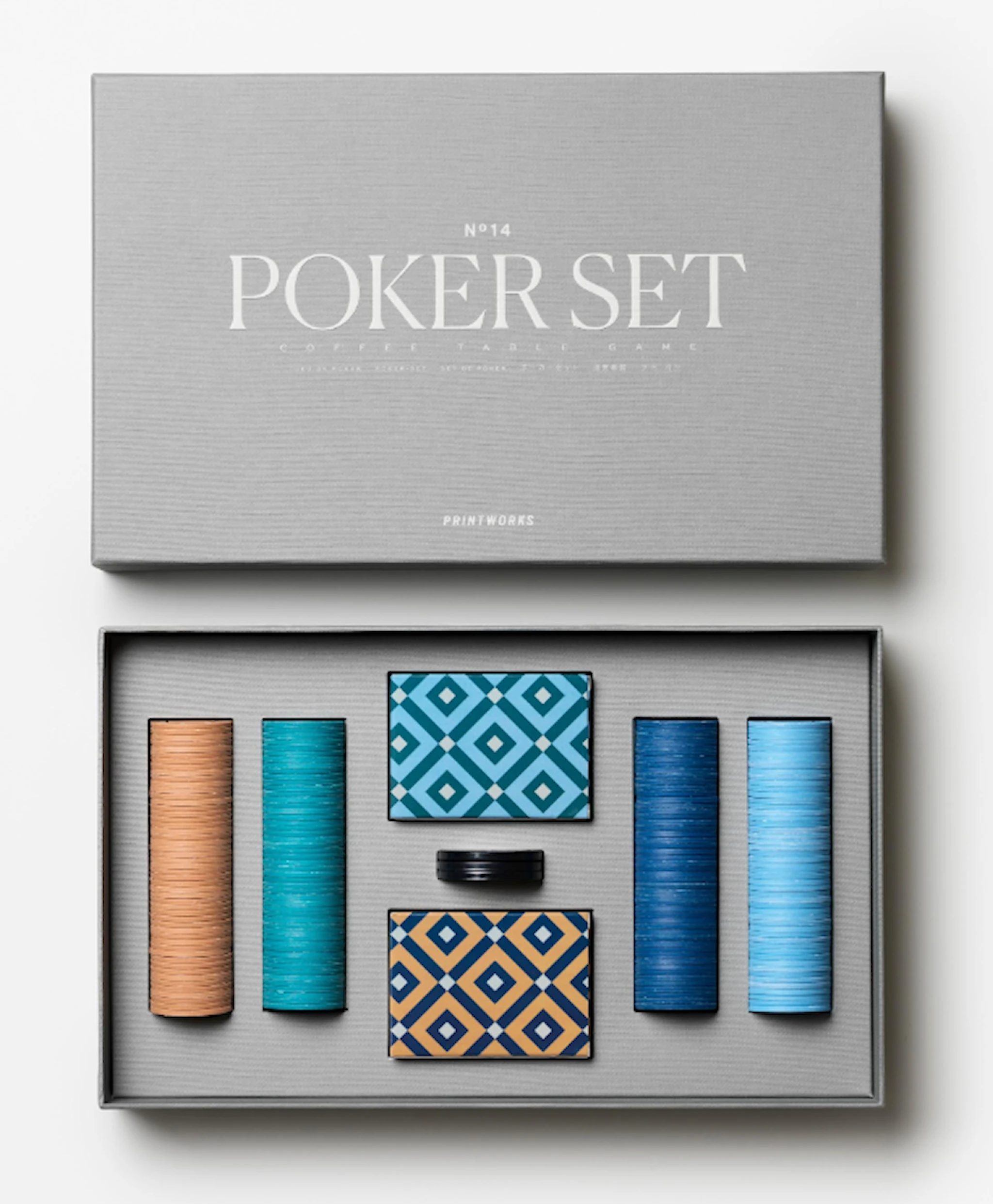 Produktbild för Classic Poker Set Printworks