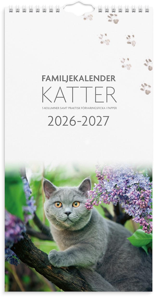 Familjekalender 26/27 Katter Burde